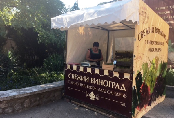 Массандра, виноград