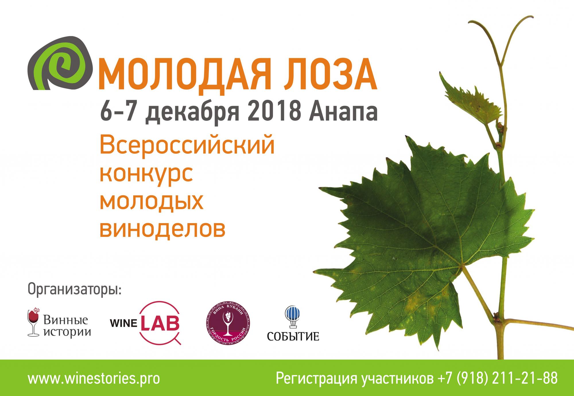 «Молодая лоза», конкурс, виноделы, Анапа