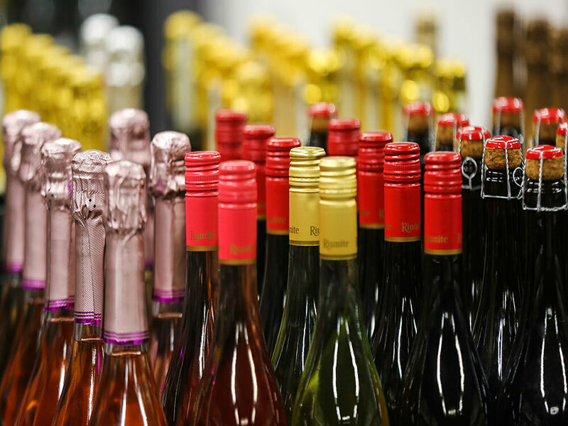 производство спиртных напитков, Винодельческая продукция